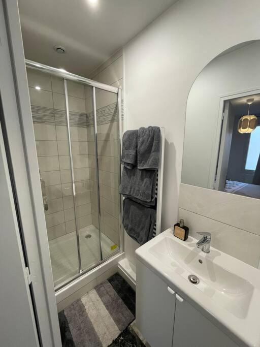 Joli T2, Terrasse Et Jardin, Ideal Pour Familles, A 15 Min De L'Aeroport Roissy Cdg Tremblay-en-France Exterior foto