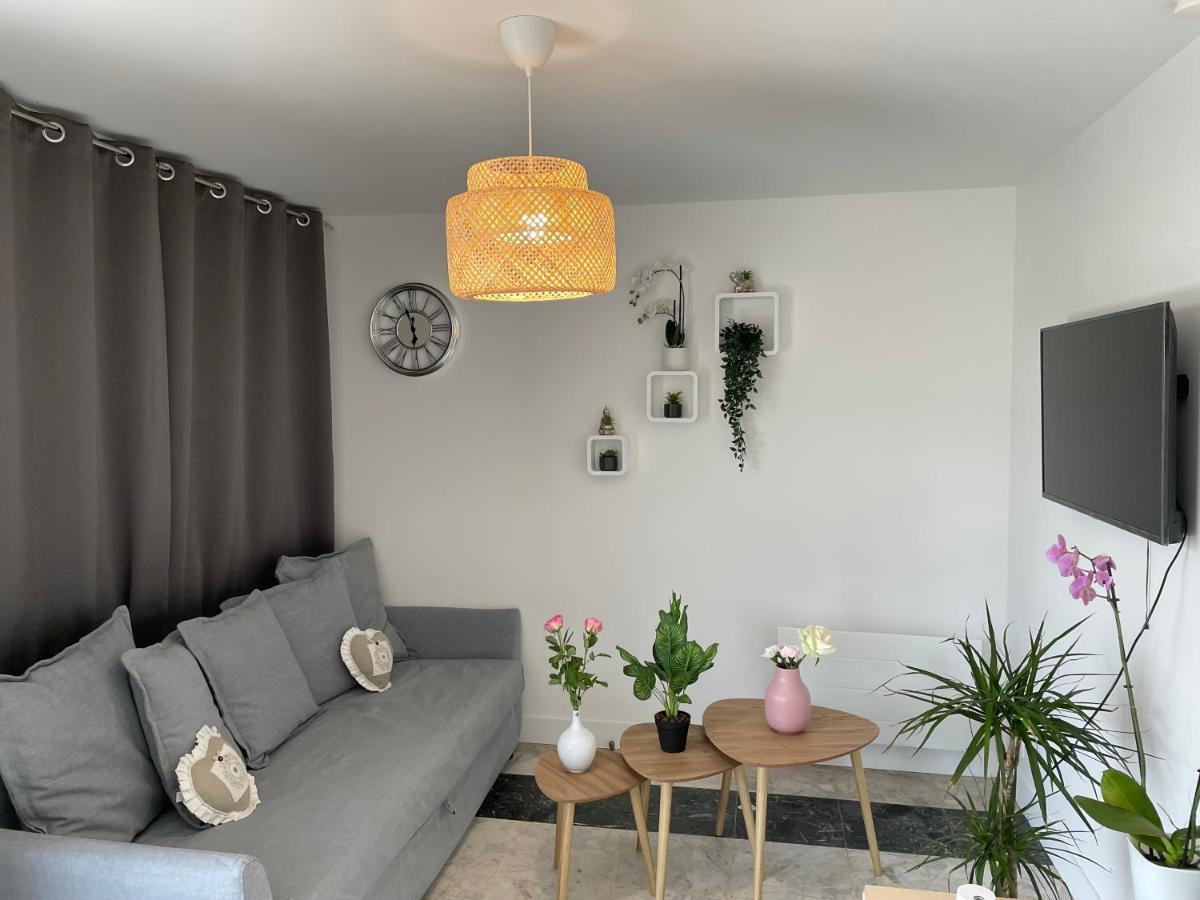 Joli T2, Terrasse Et Jardin, Ideal Pour Familles, A 15 Min De L'Aeroport Roissy Cdg Tremblay-en-France Exterior foto